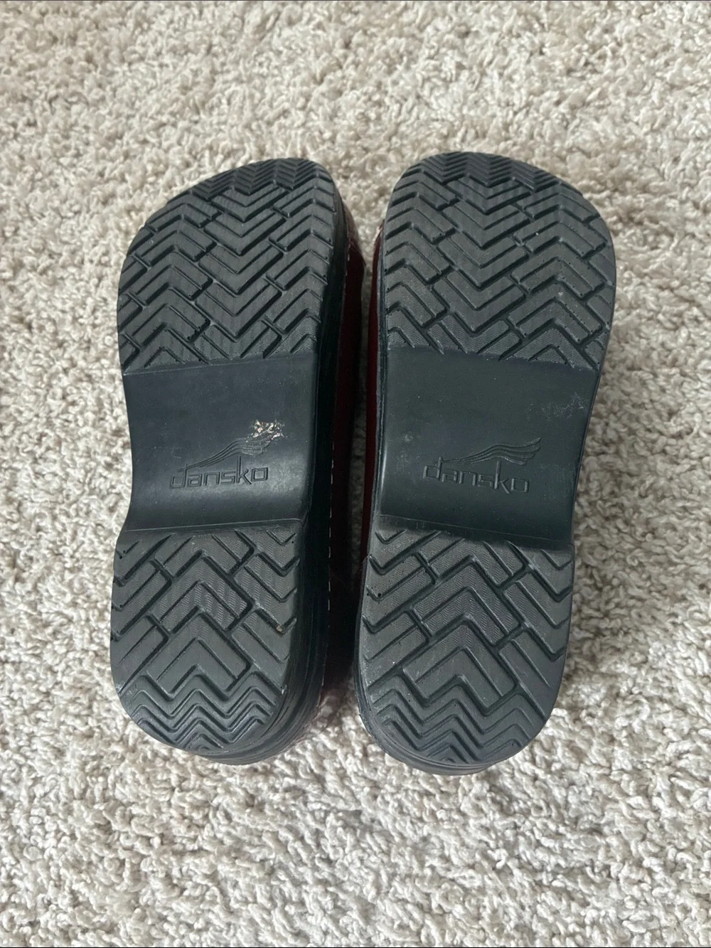 Dansko burgundy mary Jane